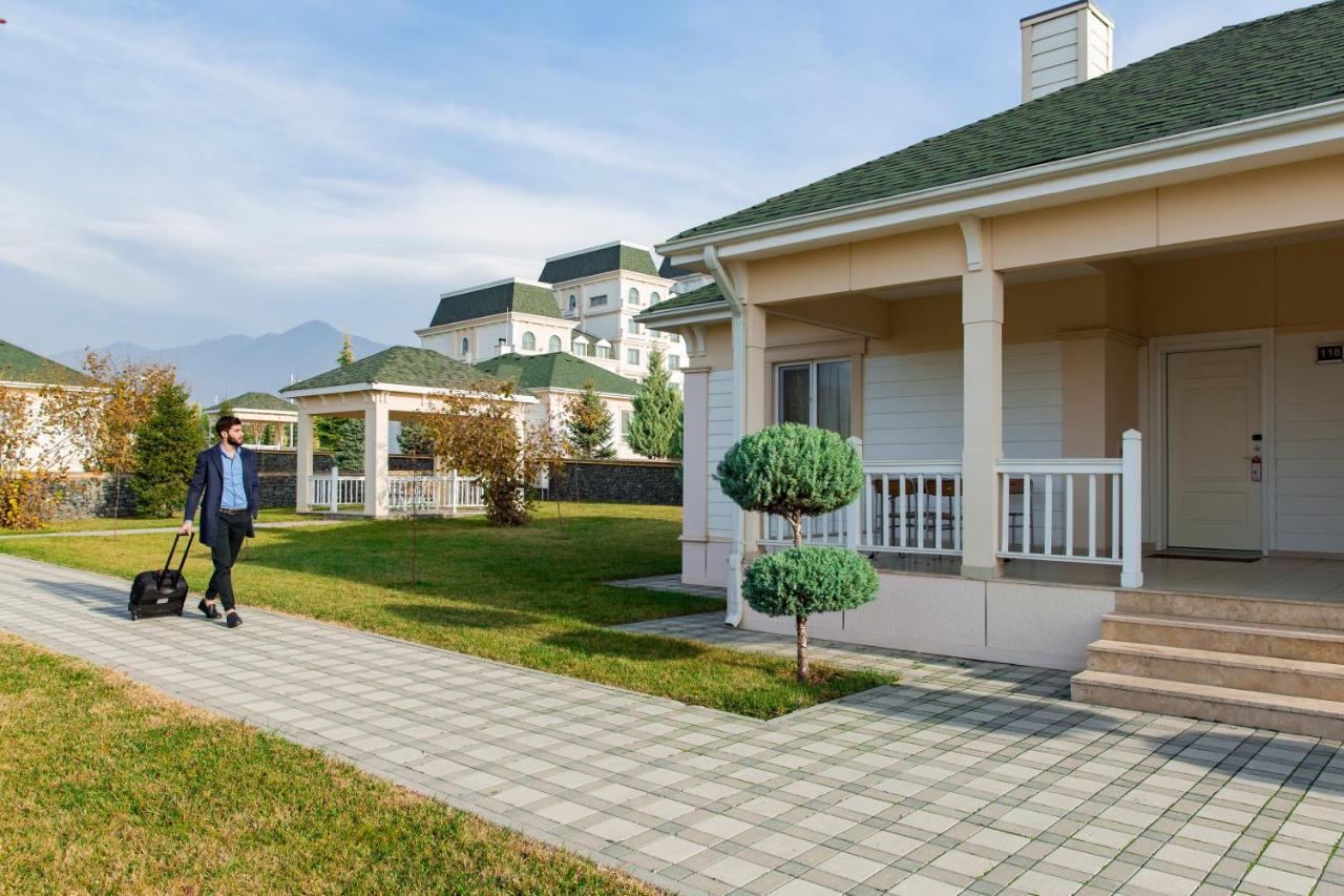 Gabala Garden Hotel Eksteriør billede Residential complex in the village of Kaskad